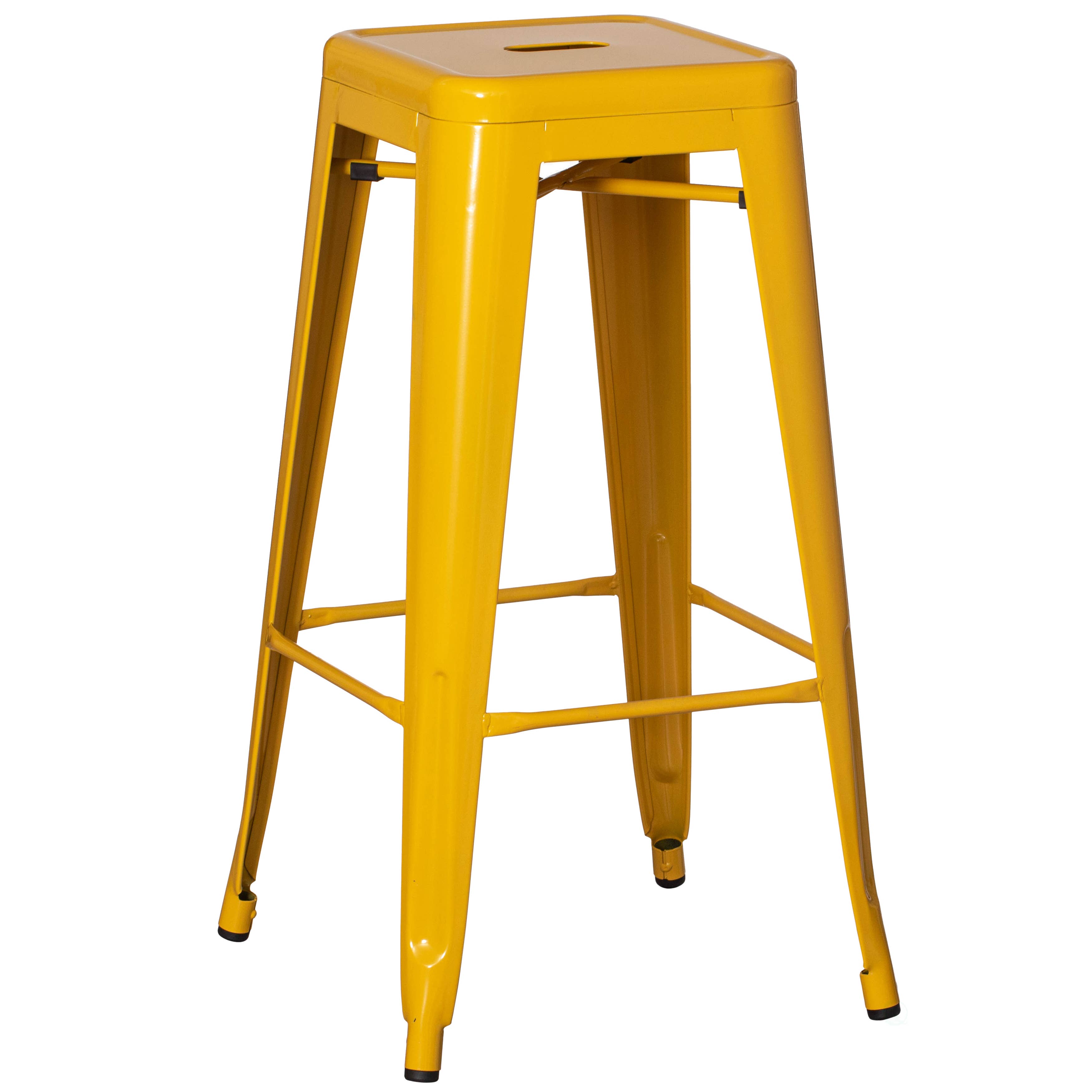 Quickway Imports - Wholesale Stool - 30" Backless Metal Bar Stool, Stackable, Heavy-Duty2