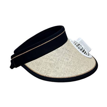 Bluestone Rechargeable Adjustable Fan Visor for wholesale by Bluestone Sunshields