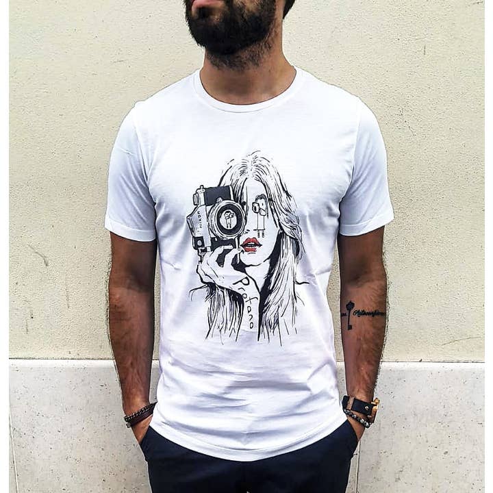 Photographer T-shirt for wholesale by Profano Portugal