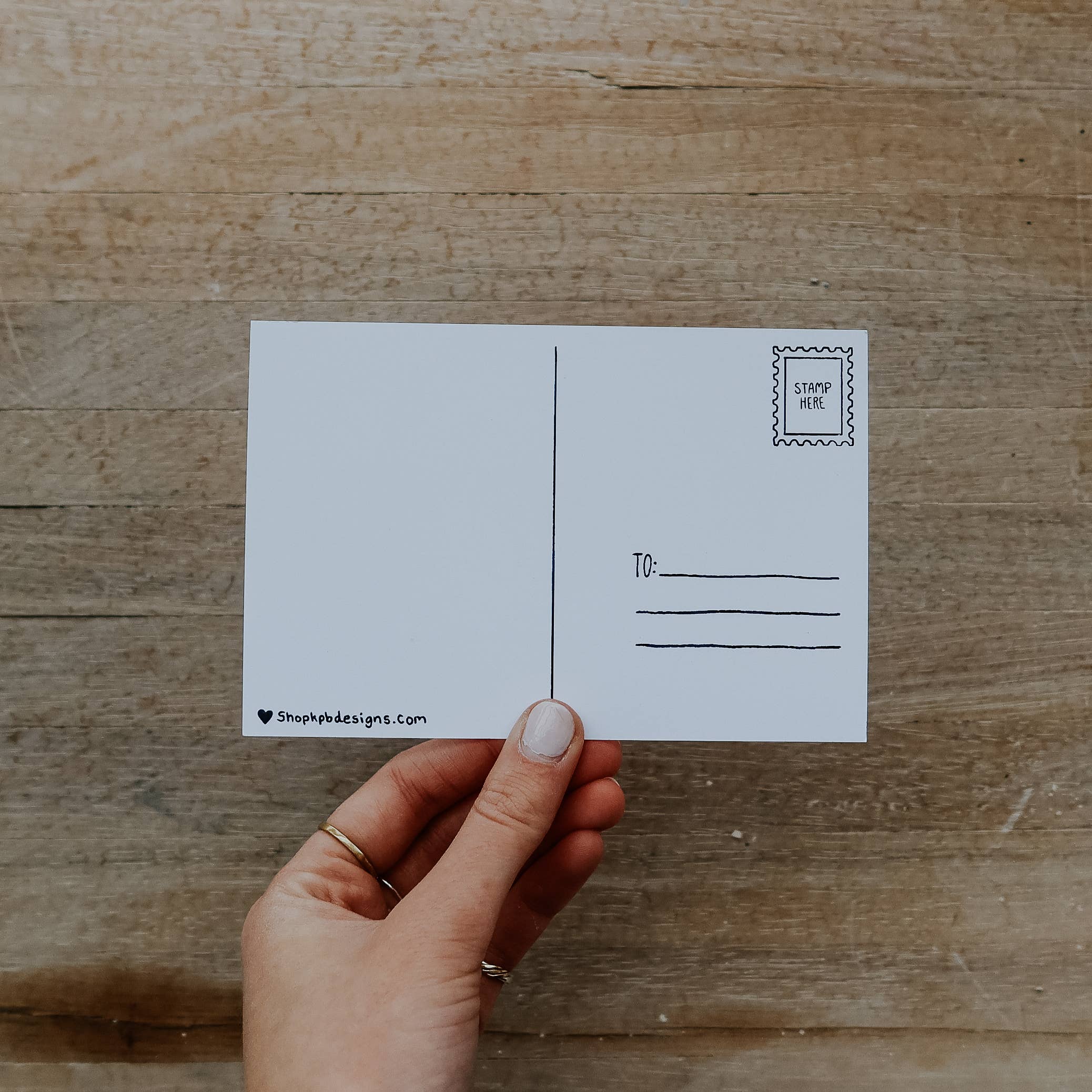 Sticker Girl - Wholesale Postcard - Washington State Flower Postcard2