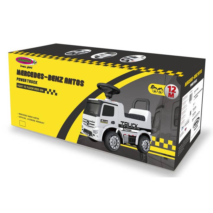 mhw24 - Wholesale Toy Car/Truck - Kids - Mercedes-Benz Antos white slide1