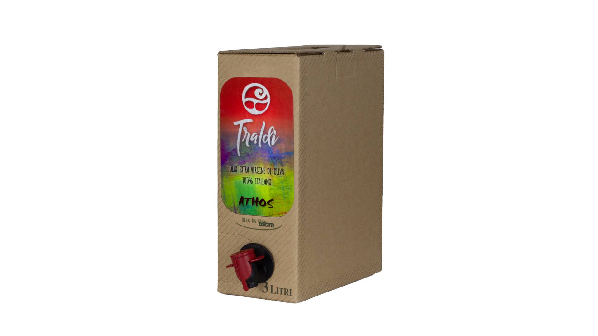 Olio Traldi di Boni Francesca - Wholesale Olive Oil - Athos Extra Virgin Olive Oil bag in box 3lt2