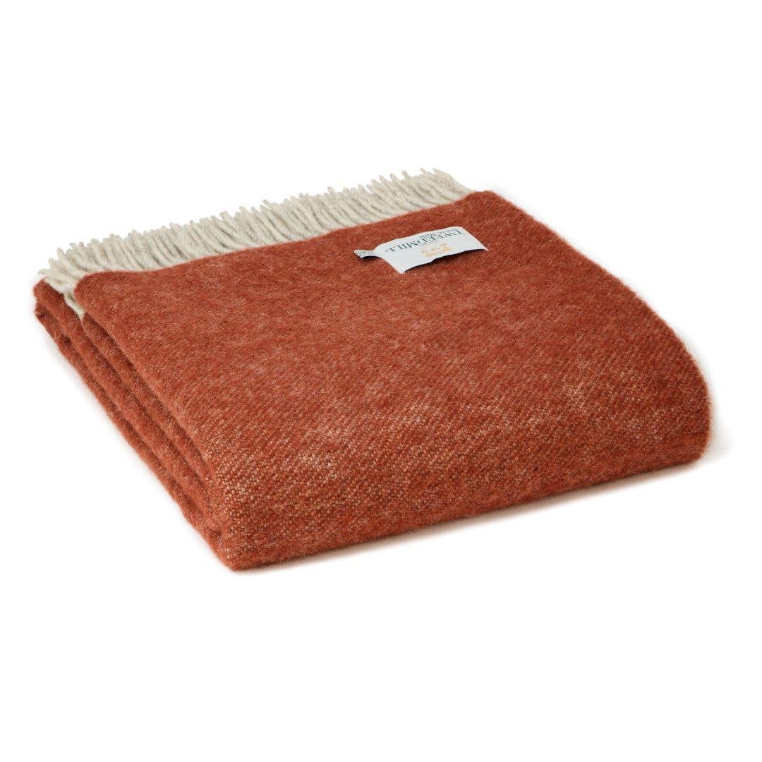 Tweedmill Textiles - Wholesale Throw Blanket - Dartmoor Reversible Pure New Wool Throw 2