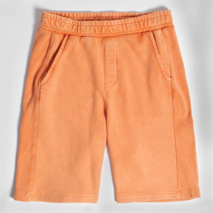 Garment Dyed Jogging Shorts for engroshandel hos Kidpik