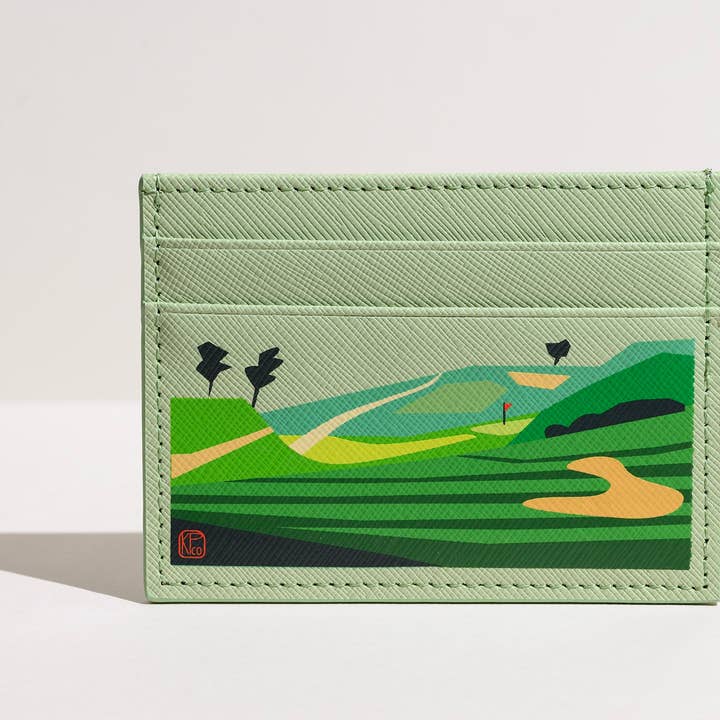 Links - Saffiano Leather Card Holder for wholesale by Kayan Pepper Co.