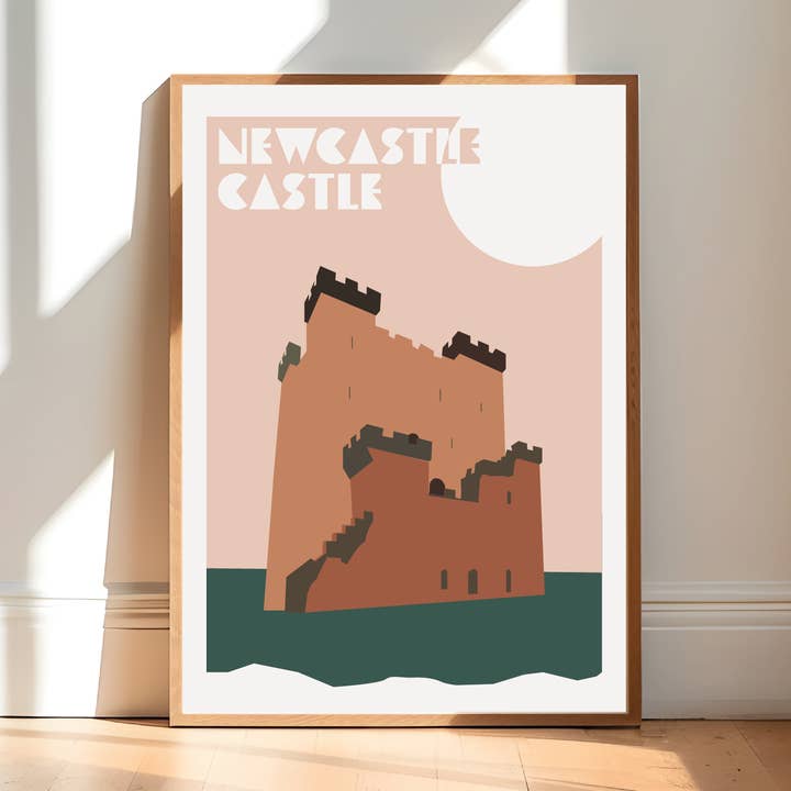 Newcastle Castle Print for wholesale by Blank Wall Alt