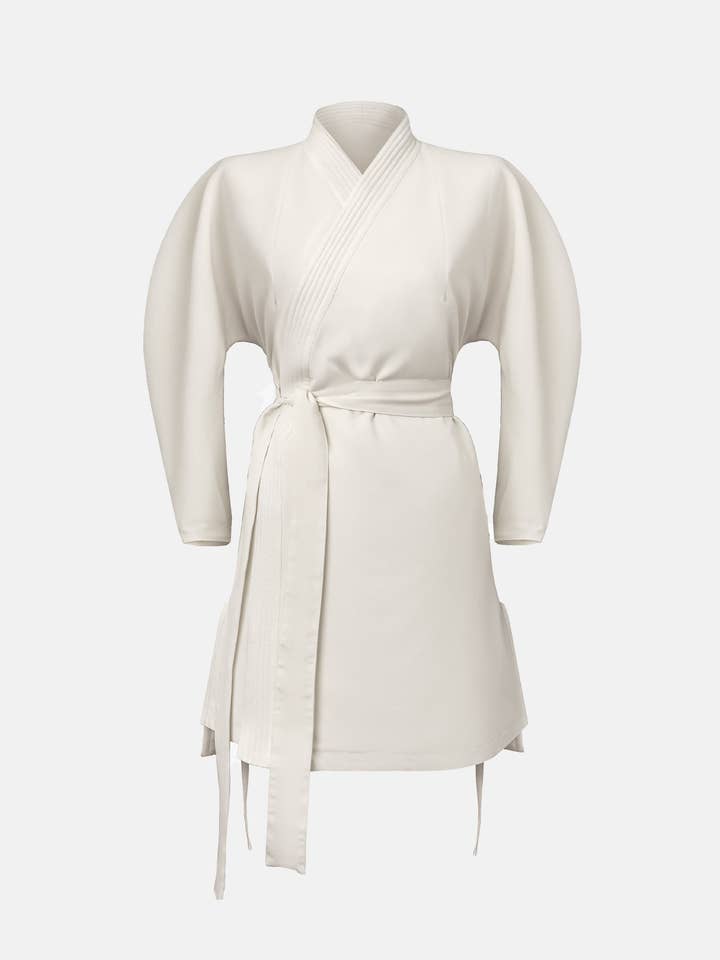 GIA KIMONO WRAP DESS for wholesale by Lily Phellera