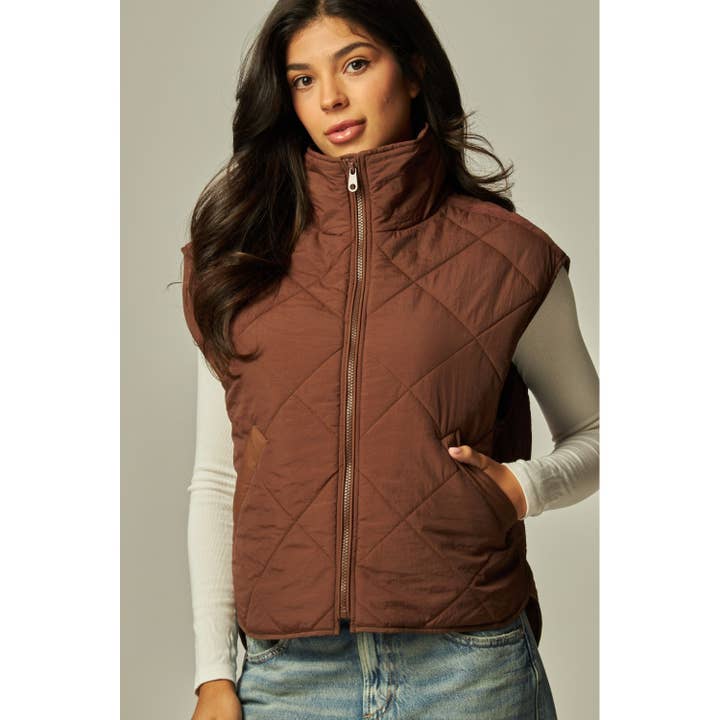 HiteJeans - Wholesale Outerwear Vest - Women's - Oversized Puffer Vest