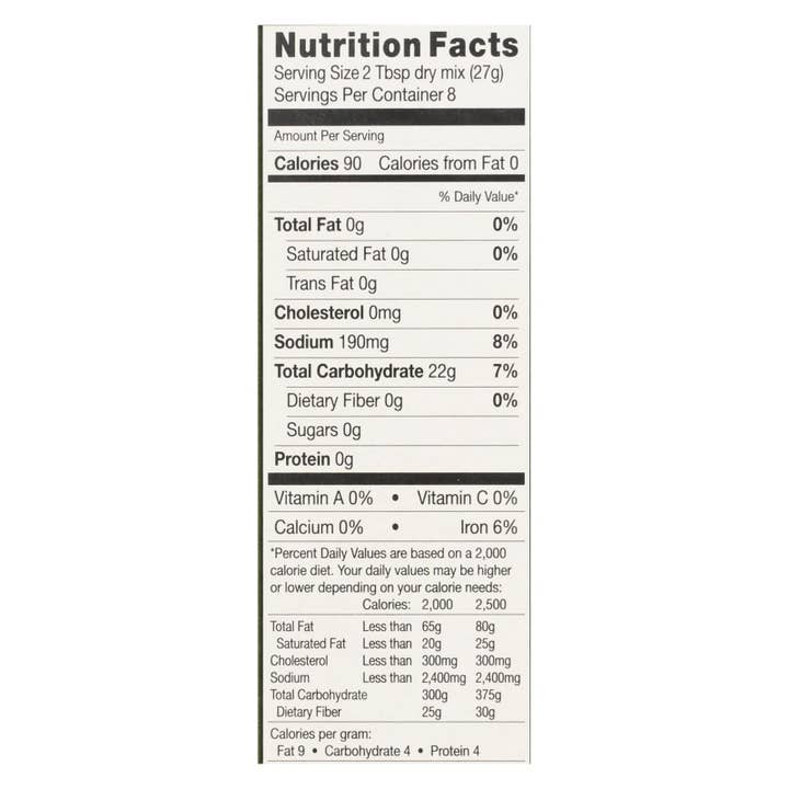 Everyday Supply Co - Wholesale Bread Mix - Chebe Bread Products - Bread Mix Focaccia - Cs Of 8-7.5 Oz