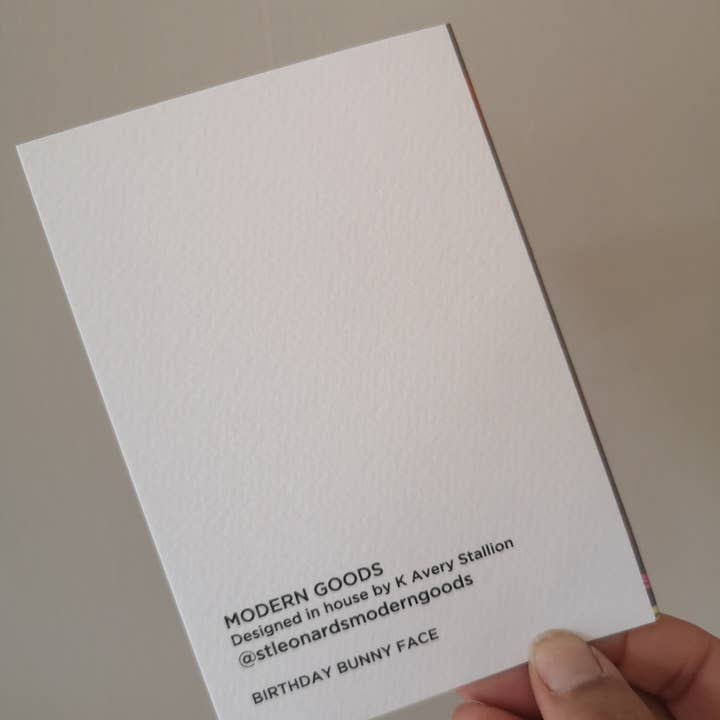 MODERN GOODS – Großhandel Grußkarten für den Alltag – BUH! Grußkarte der hässlichen1