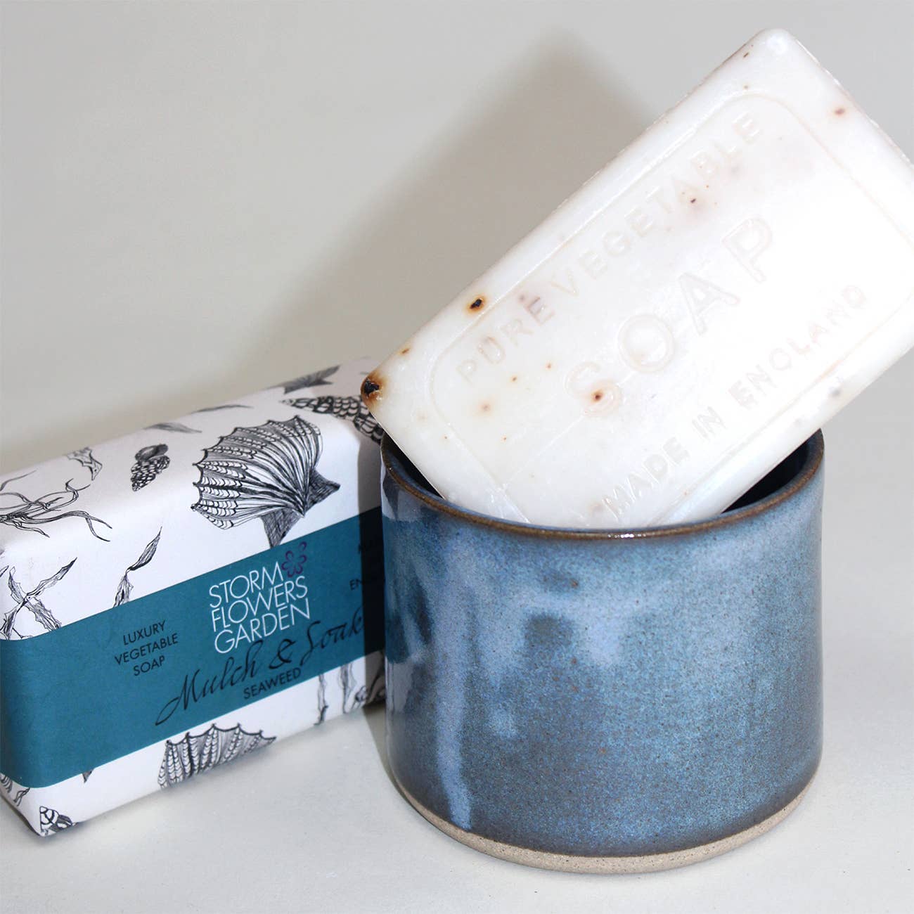 Storm Flowers Garden - Wholesale Zeepblok - Mulch & Soak | Zeewier Exfoliërende Zeepbar 190g3