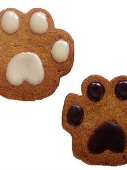 Peanut Butter Paws Gluten Free Dog Treats for wholesale by Pawsitively Homemade