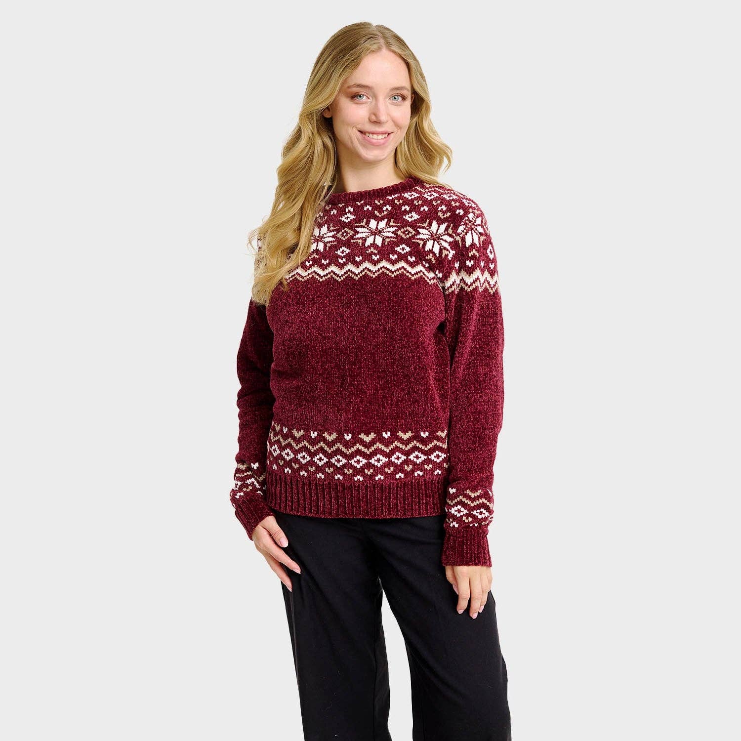 Happy Seasons – Engroshandel Pullover - Dame – The Nordic Christmas Sweater – Women0