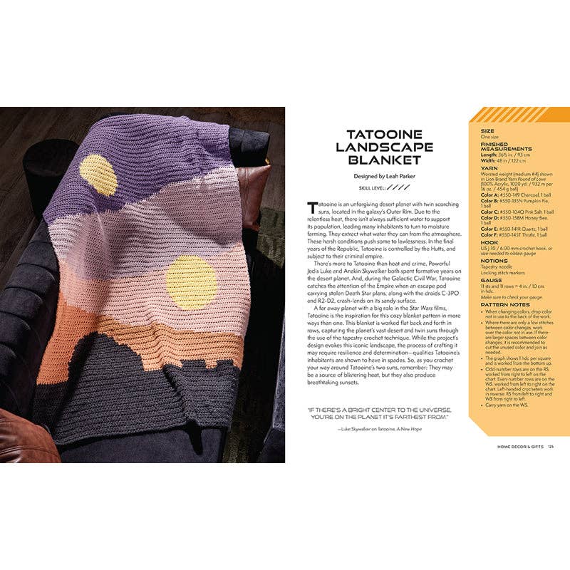 Insight Editions - #1 Pop Culture Publisher - Wholesale Crafts, Hobbies & DIY Book - Star Wars: The Official Crochet Pattern Book (NEW!)4