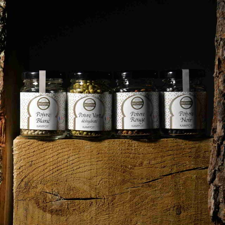 INDHYAFOOD - Venta al por mayor Especias secas - Pimienta roja de Kampot 45 g1