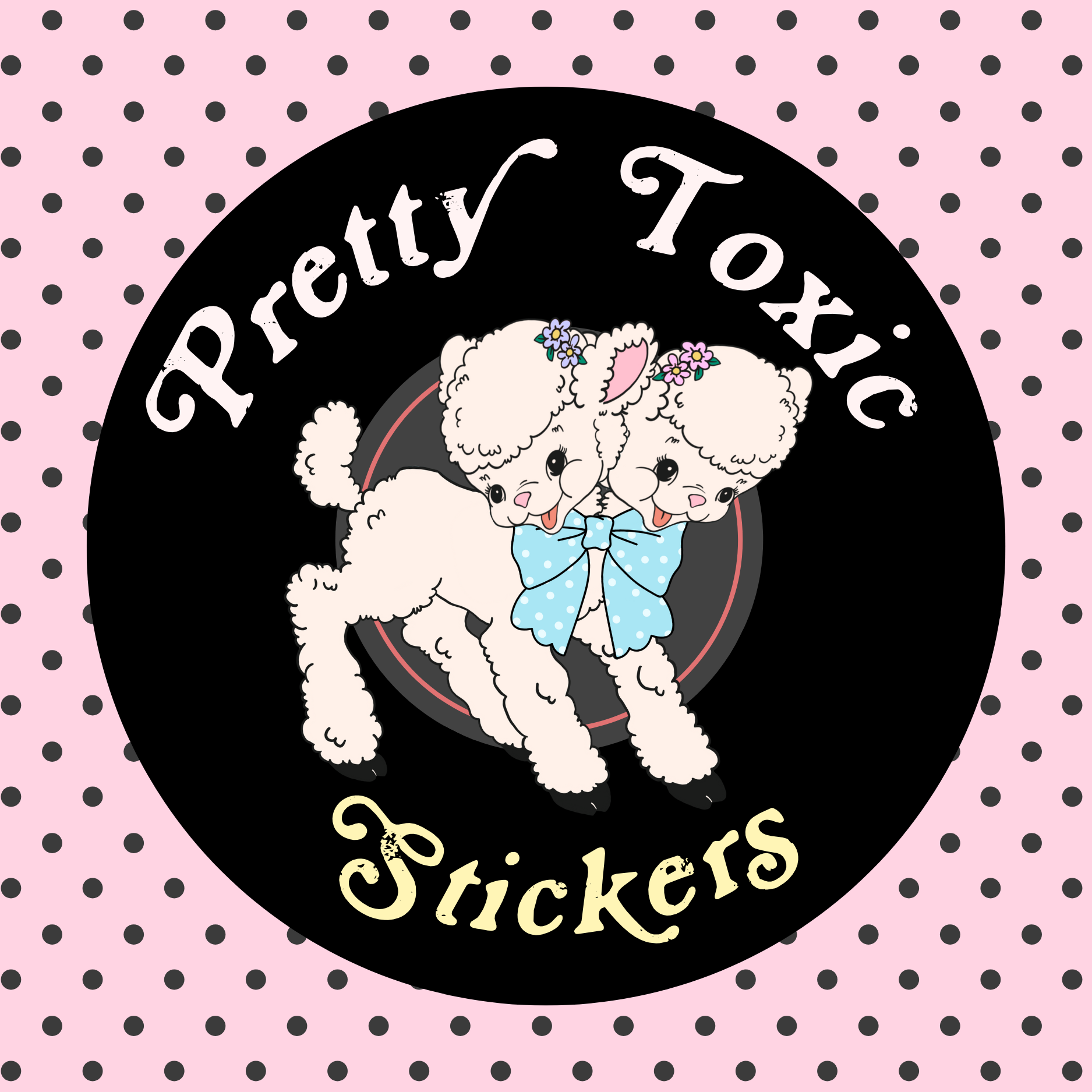 Pretty Toxic Stickers wholesale products