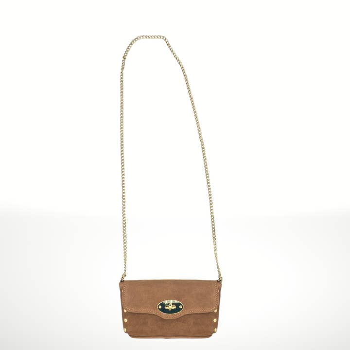 ITALIAN'S LEATHER – Großhandel Schultertasche – Damen – Wildledertasche Laura 25092511