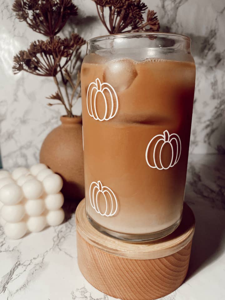 Bierblik Pumpkin Glass voor wholesale door Sidney Creates