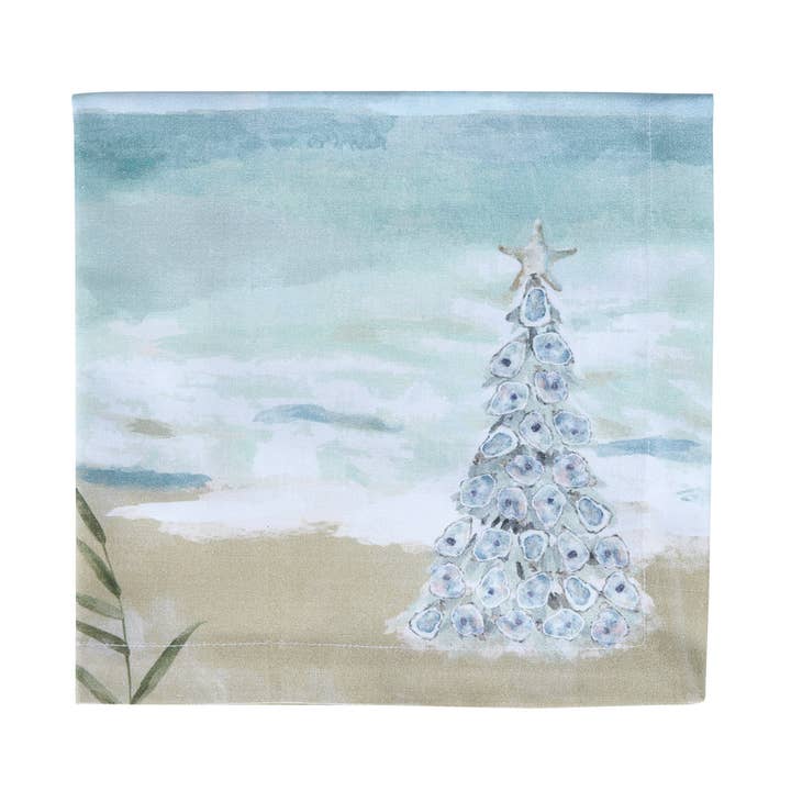 Christmas By The Sea Napkin for wholesale by Split P