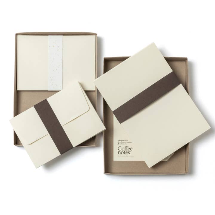 Coffeenotes - Wholesale Stationery/Notecard Set - Luxury Writing Paper Set