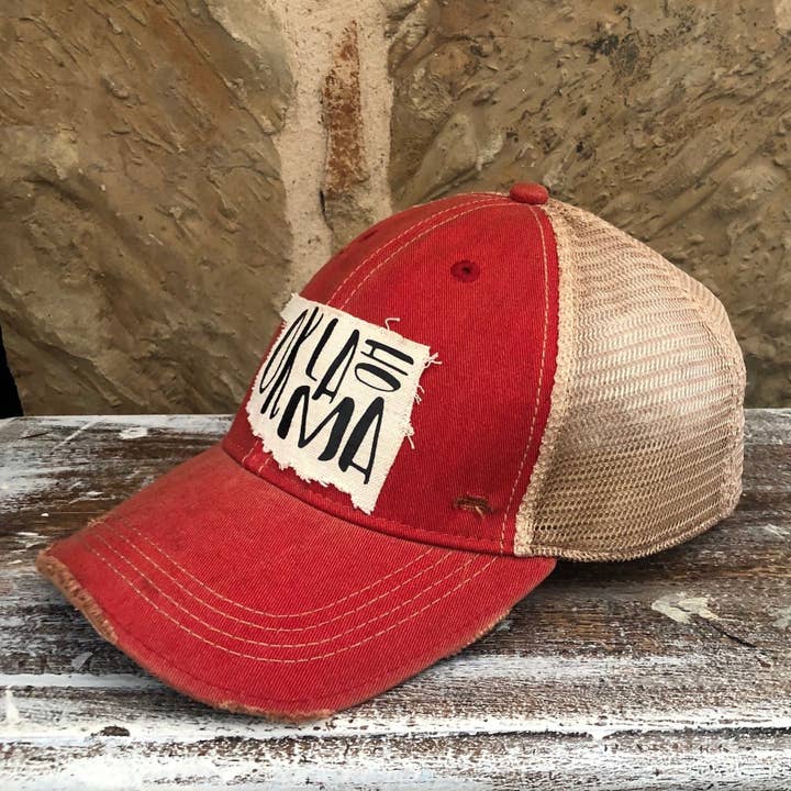 BohoGroove - Wholesale Baseball Cap - Women's - Oklahoma Hat, State Hat17