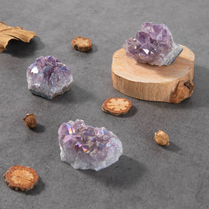 Myga - Wholesale Spiritual stone/crystal - Angel Aura Amethyst Cluster1