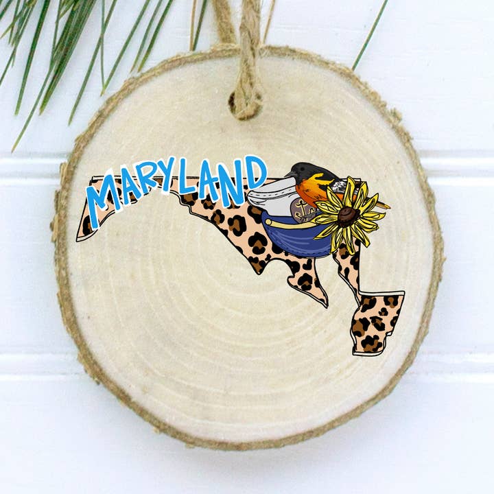 Fancy Fanny - Wholesale Ornament - Maryland Christmas Wood Ornament0
