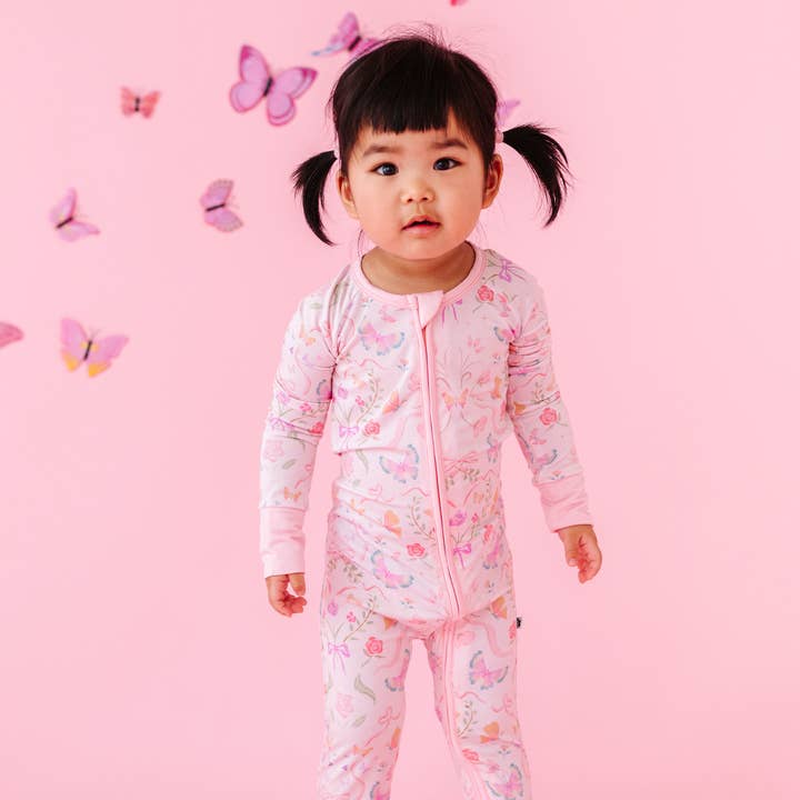 Pyjamas à pieds convertibles Penny's Flight pour la vente par Kiki + Lulu