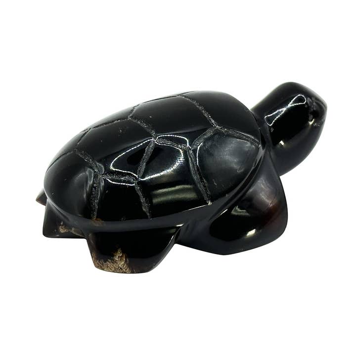 Figura de Tortuga de Ámbar - RAN525 para venta al por mayor de Gem Avenue Wholesale