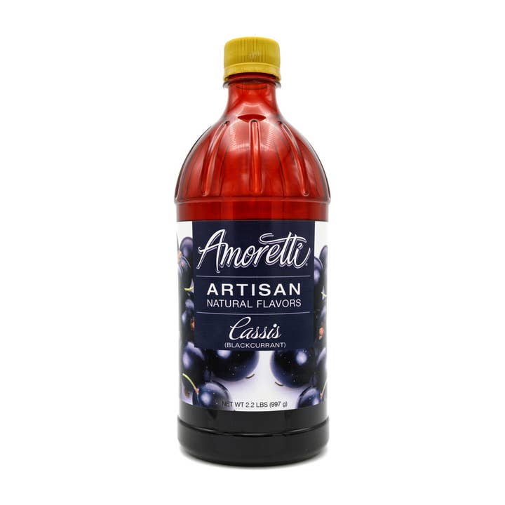 Amoretti - Wholesale Cocktail Mix/Syrup - Natural Cassis (Blackcurrant) Artisan1