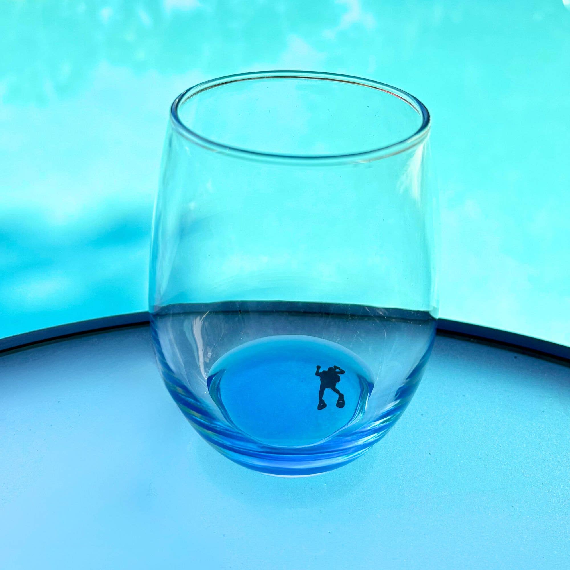 Beach, Cats & Wine - Wholesale Wine Glass - 15 oz Ocean Inspired Stemless Wine Glass with Sea Creature7