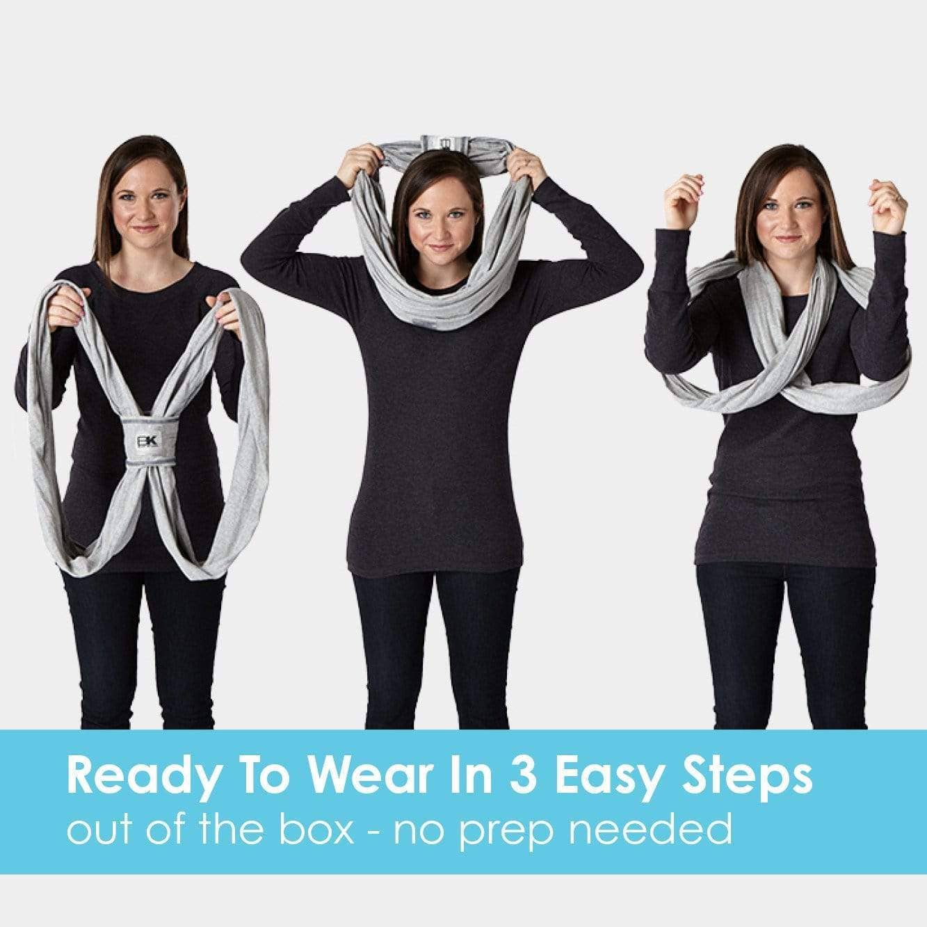 Baby K'tan - Vente Porte-bébé - Porte-bébé Baby K'tan Breeze7