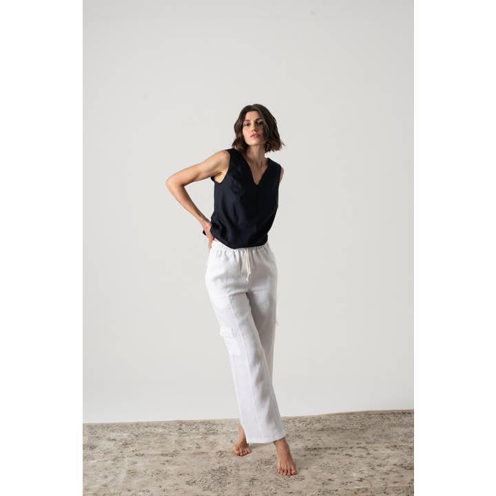 Matheo Pant Vit för wholesale av LUXMII