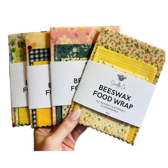 Sunella Co. - Wholesale Food storage wrap/bag - Beeswax Wraps | Bulk Discount1