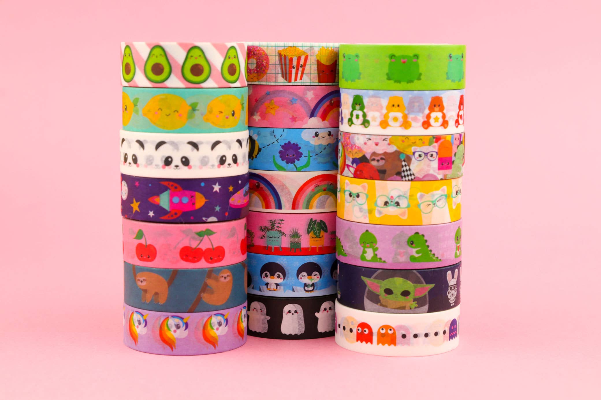 Studio Inktvis - Wholesale Washi Tape - Washi Tape Pac Man4