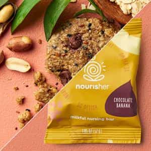 Nourisher - Vente Barres de céréales - Barres d'allaitement laiteuses - paquet de 65