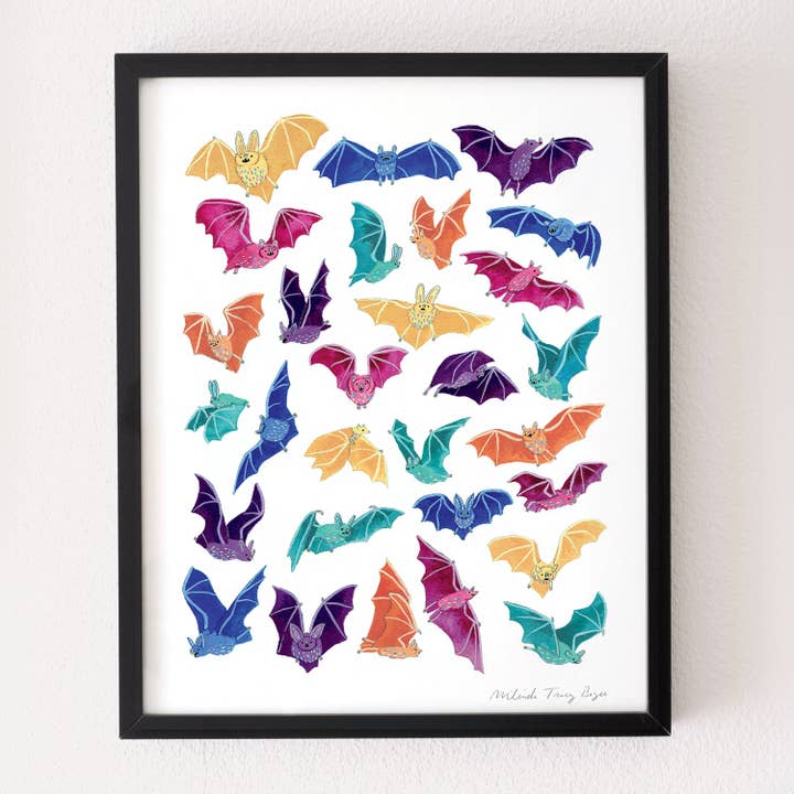 Bat Bonanza Print voor wholesale door Party Mouse Studio