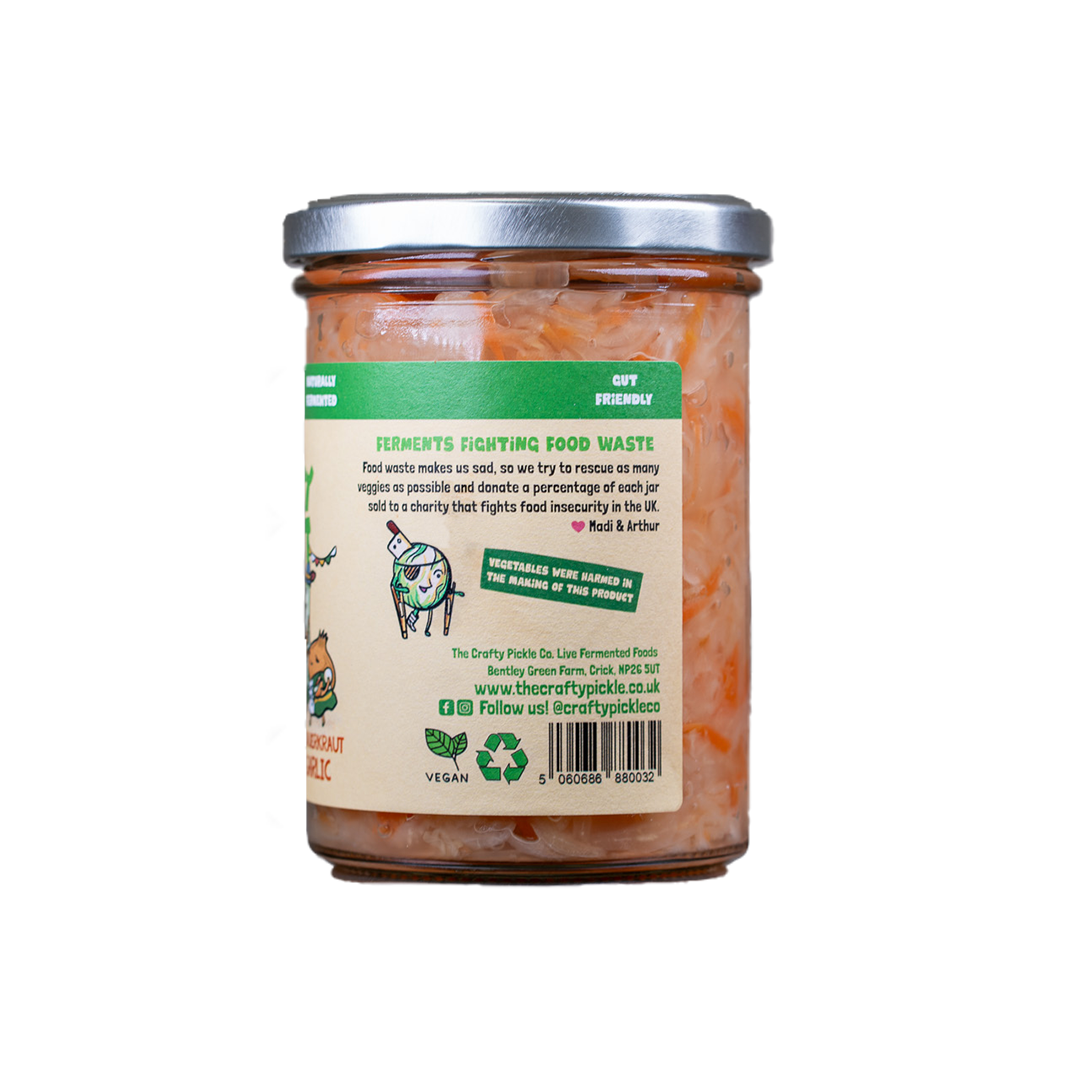 The Crafty Pickle Co. - Vente Légumes marinés - Crafty Kraut - choucroute de style traditionnel2