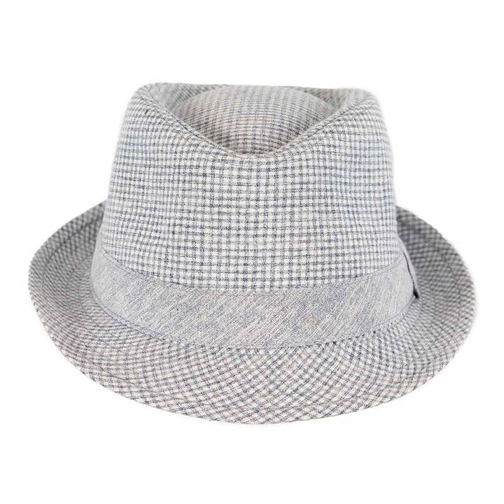 Max Alexander by Cupids Millinery Melbourne - Wholesale Fedora – Women’s - Blue Short Brim Fedora Hat3