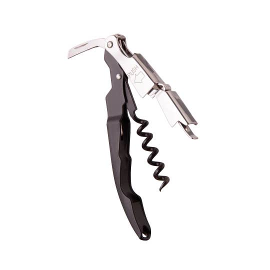 Vacu Vin Push Waiter's Corkscrew - Black for wholesale by HAUS