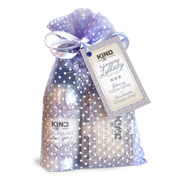Lavender Lullaby Gift Set for wholesale by KIND apothecary