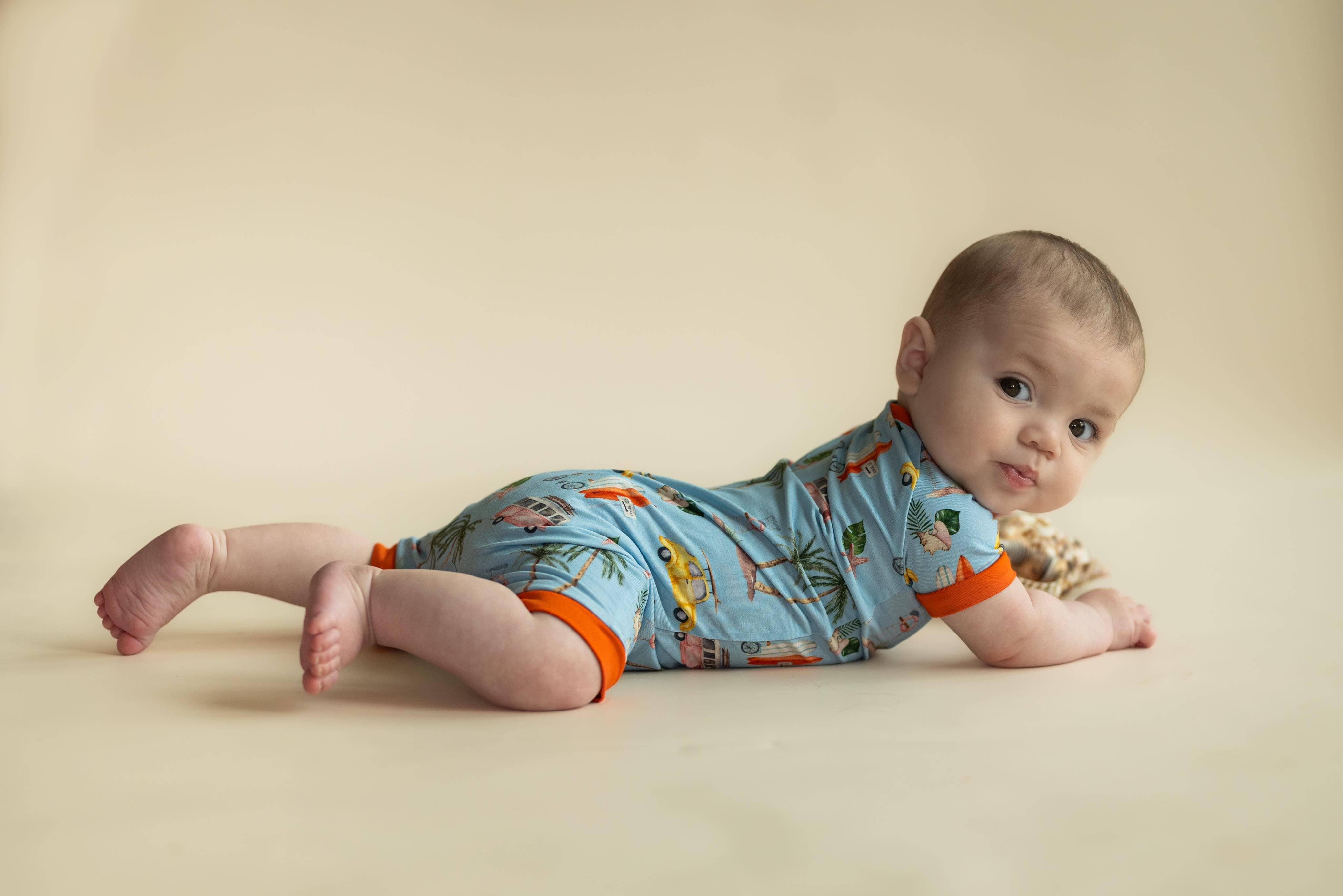 Riley & Rett - Vendita all'ingrosso Tutina - Neonati - Pantaloncini Surf & Sand3