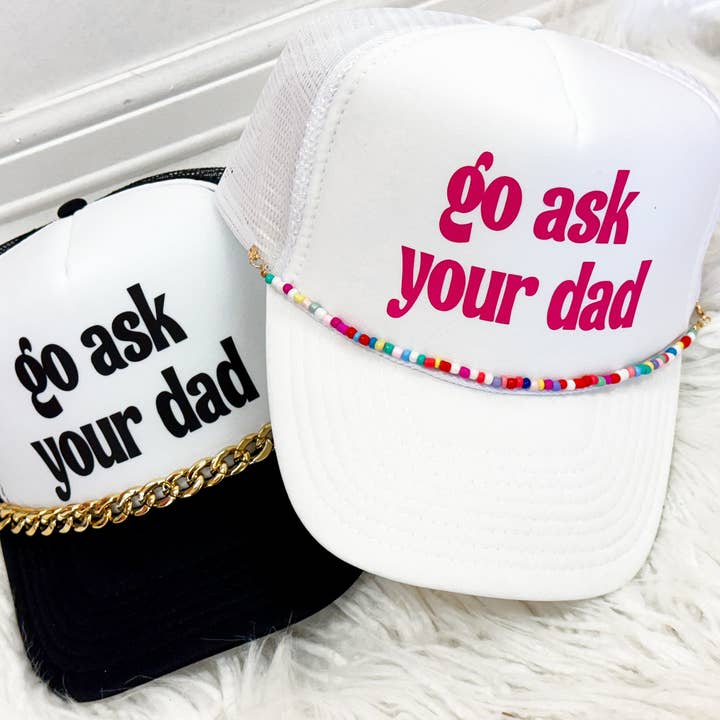 Hart and Hollow – wholesale Truckerkeps – Dam – Gå och fråga din pappas truckerhatt