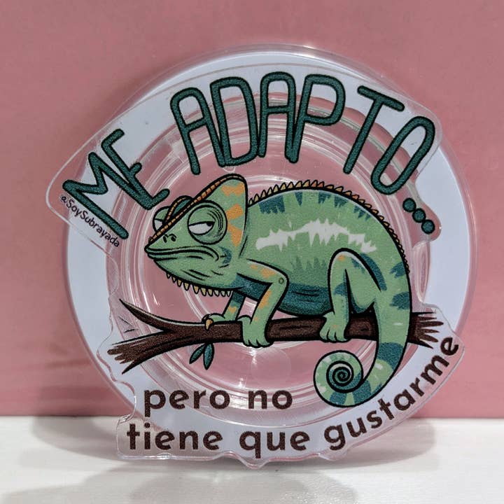 Grip magnético para celular – “Me adapto, pero no tiene que gustarme” for wholesale by subrayada