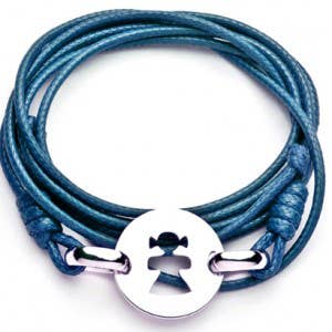 Pulsera Con Medalla Niña para venta al por mayor de Woo's pure feelings