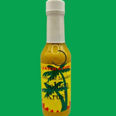 Golden Krush Pepper Sauce for wholesale by Catch A Fire