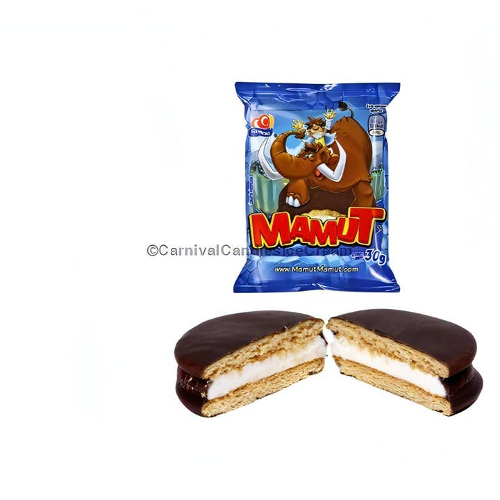 Carnival Candies & Ice Cream Inc. - Wholesale Cookie - Gamesa Mamut Chocolate Cookie Snack (8 Count)