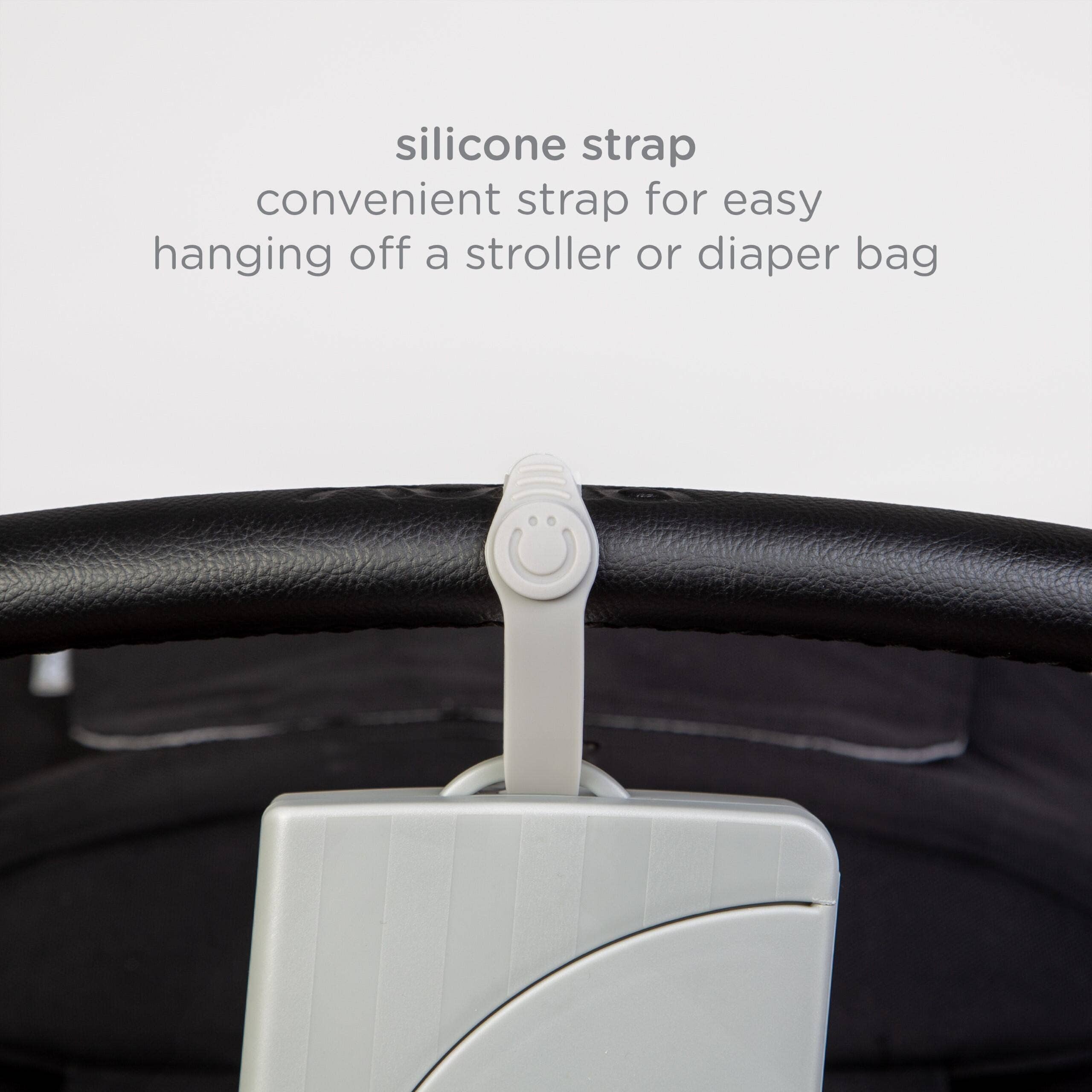 Ubbi - Wholesale Travel Changing Pad - Baby - Gray On-the-Go Wipes Dispenser3