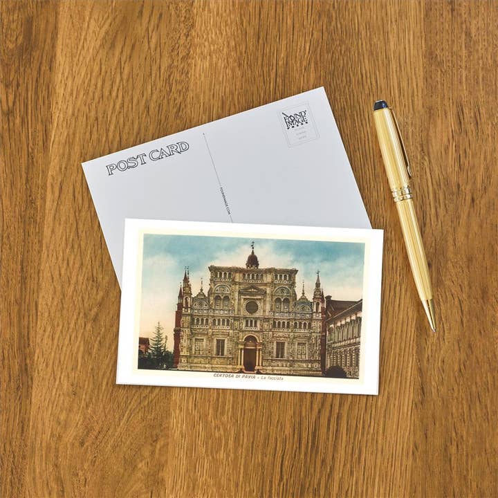 Found Image Press - Wholesale Postcard - Postcard IT-347 Certosa di Pavia1