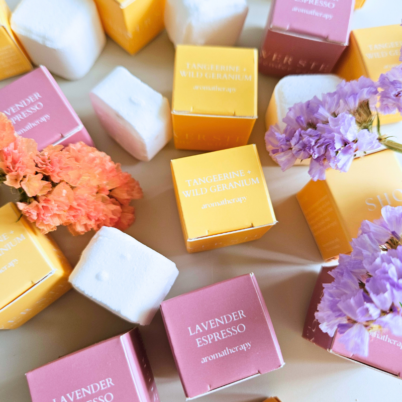 Milk + Body - Wholesale Shower Steamer/Bomb - Lavender Espresso | Seasonal Shower Steamer2